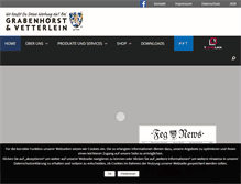 Tablet Screenshot of grabenhorstundvetterlein.de